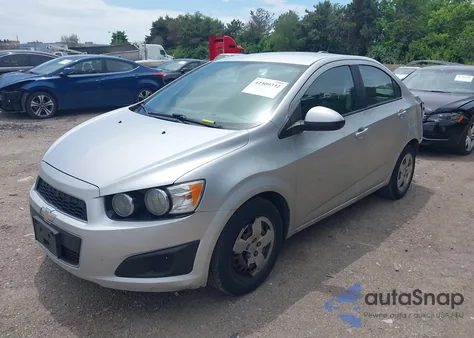 2016 Chevrolet Sonic Ls Auto из США, поврежденный, VIN 1G1JA5SH2G4128012